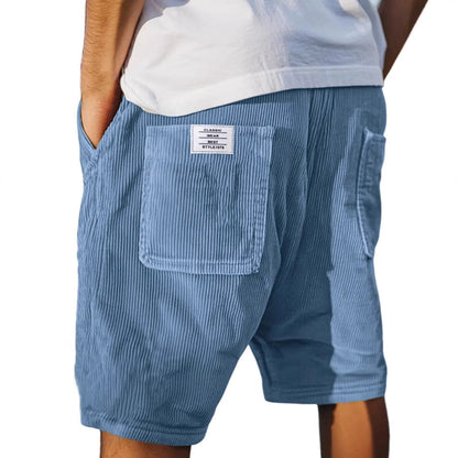 Pawel™ | Krótkie eleganckie szorty welurowe