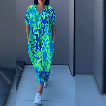 Virelia – Elegancka sukienka w kwiaty